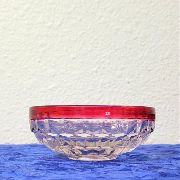 Vintage Whitehall Ruby Flash Crystal - Picture 4 of 7